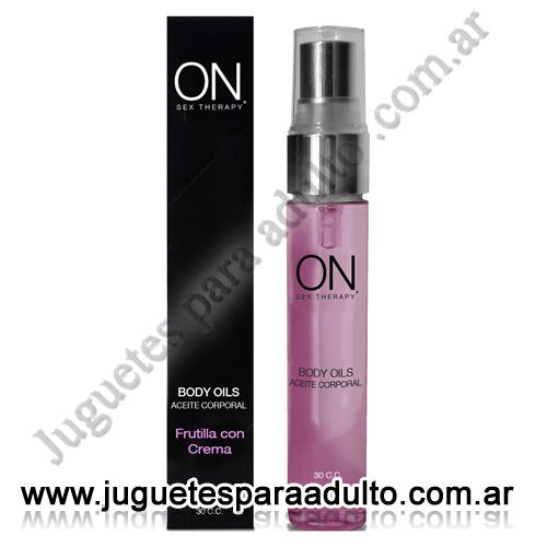 ACEITES Y LUBRICANTES, Aceites y geles masajes, Aceite corporal Frutilla con Crema Aceites y lubricantes, Aceites y geles masajes, Aceite corporal Frutilla con Crema
